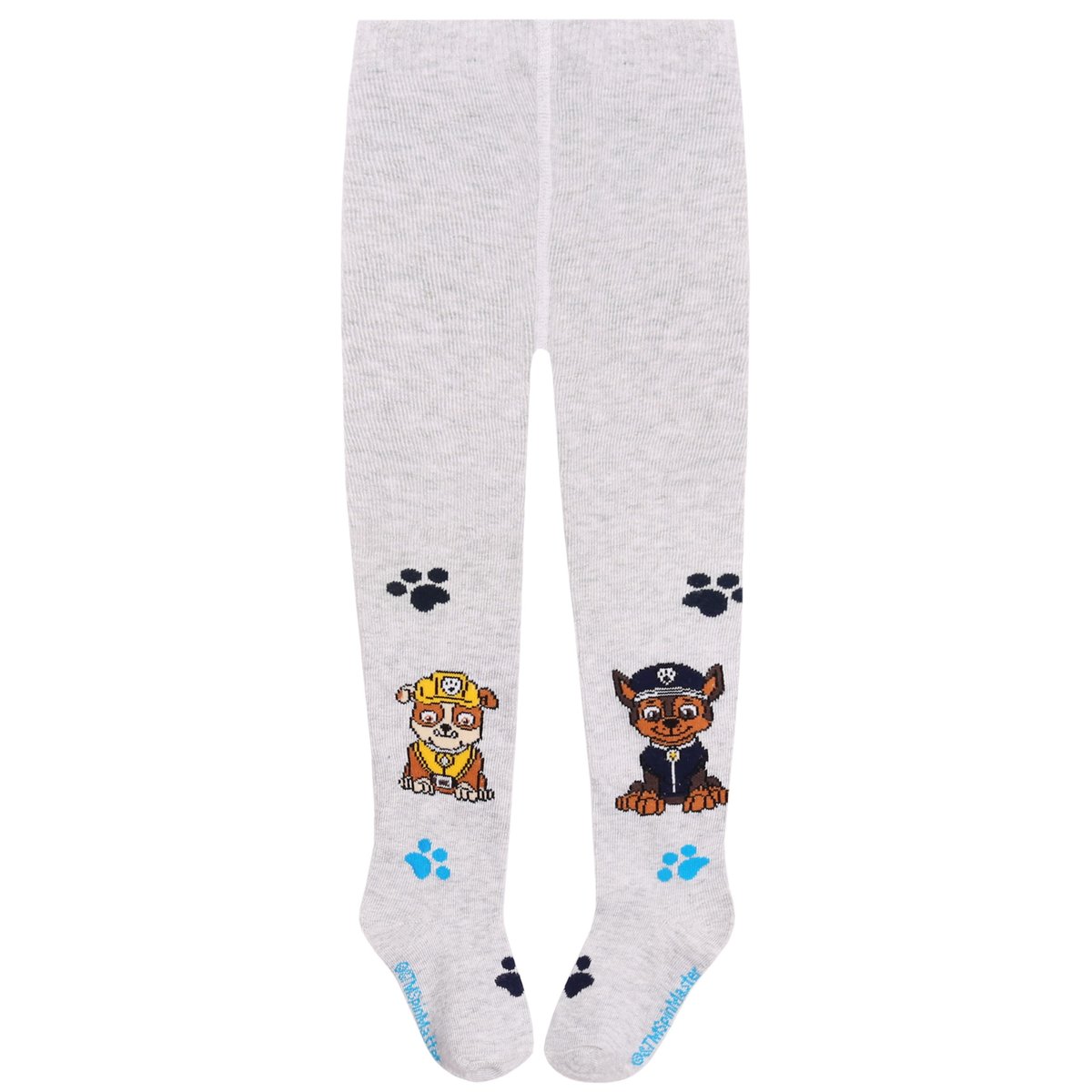 Szare rajstopy niemowlęce PAW PATROL z certyfikatem OEKO-TEX 3-6 m 68 cm