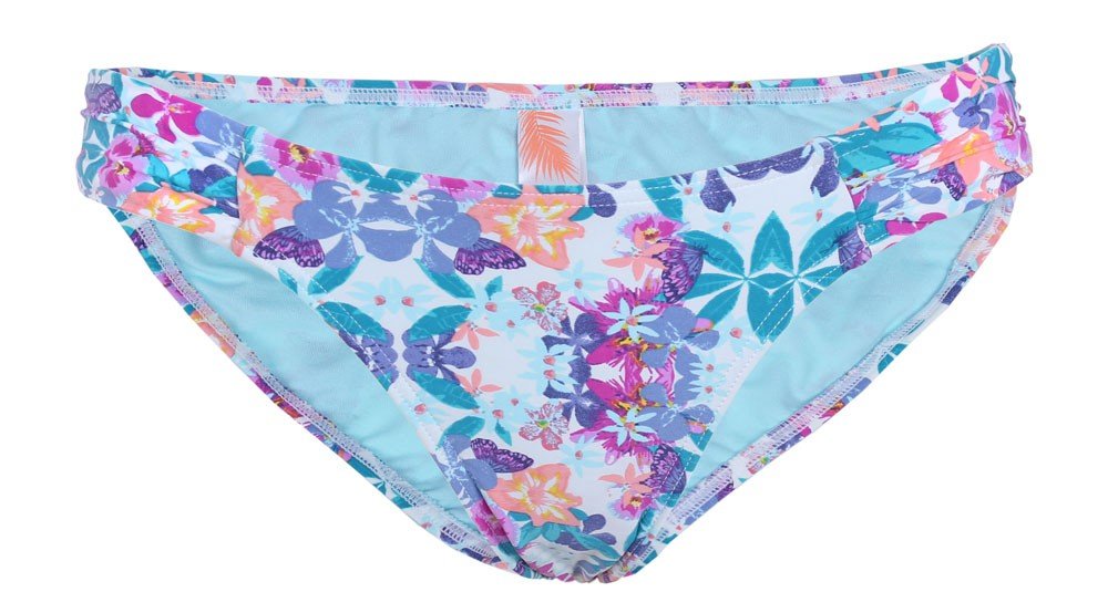Majtki od stroju kąpielowego - kwiaty XS