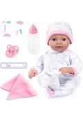 Lalka Reborn Baby 38cm z akcesoriami