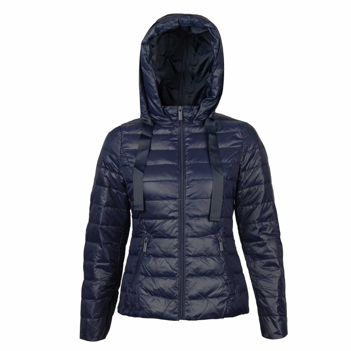 Kurtka damska zimowa z naturalnego puchu z kapturem ORTA roz. XL