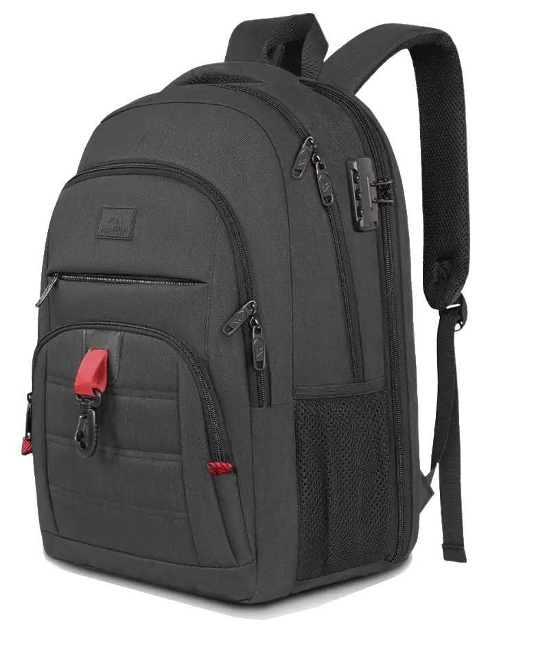 Plecak Na Laptopa Matein Antykradzieżowy P142500Blk 17.3