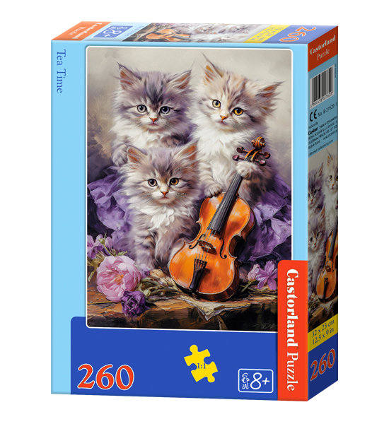 Puzzle 260 el. Muzyczne kocięta