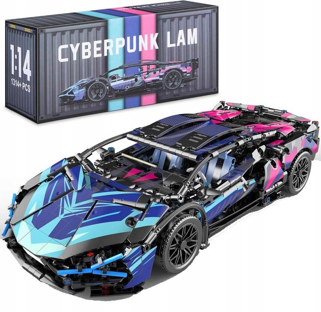 Klocki Techniczne Lamborghini Cyberpunk 1314 Elementów