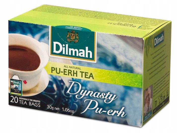 Dilmah Herbata Czerwona Pu-Erh Dynasty 20 kopertek