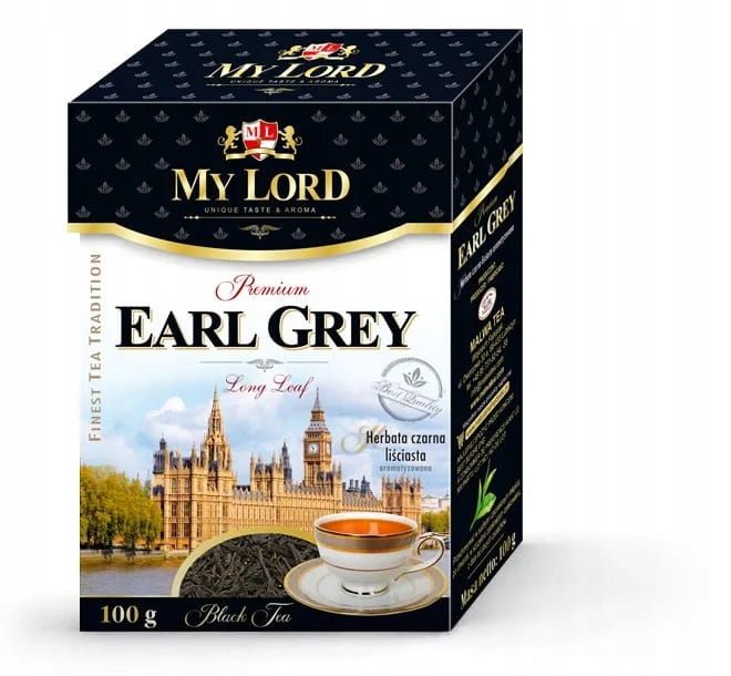 ﻿My Lord Earl Grey Herbata czarna liść 100g