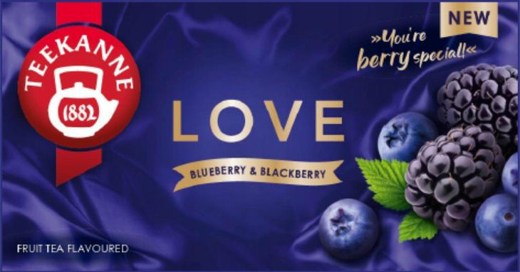 Teekanne Love Blueberry & Blackberry 20 kopert herbata ekspresowa