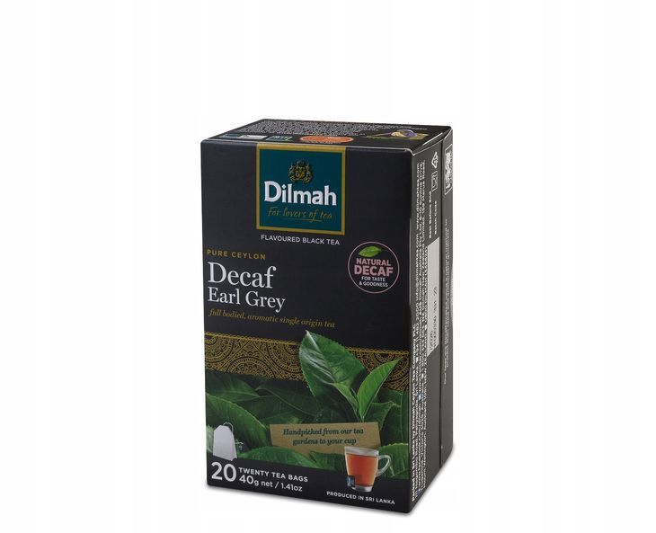 Dilmah Herbata BEZKOFEINOWA Earl Grey 20 torebek