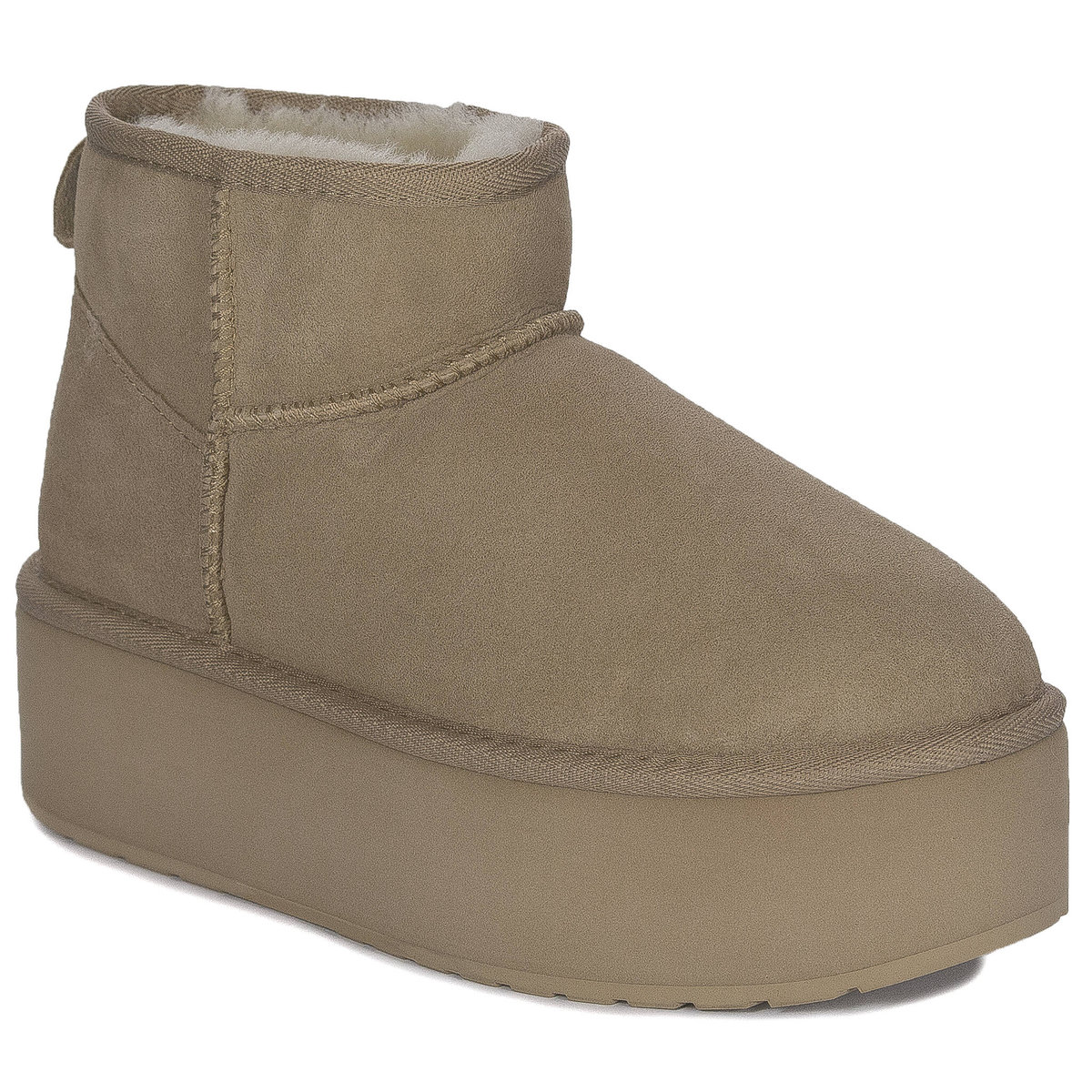 EMU Australia botki damskie Stinger Micro Flatform Almond-38