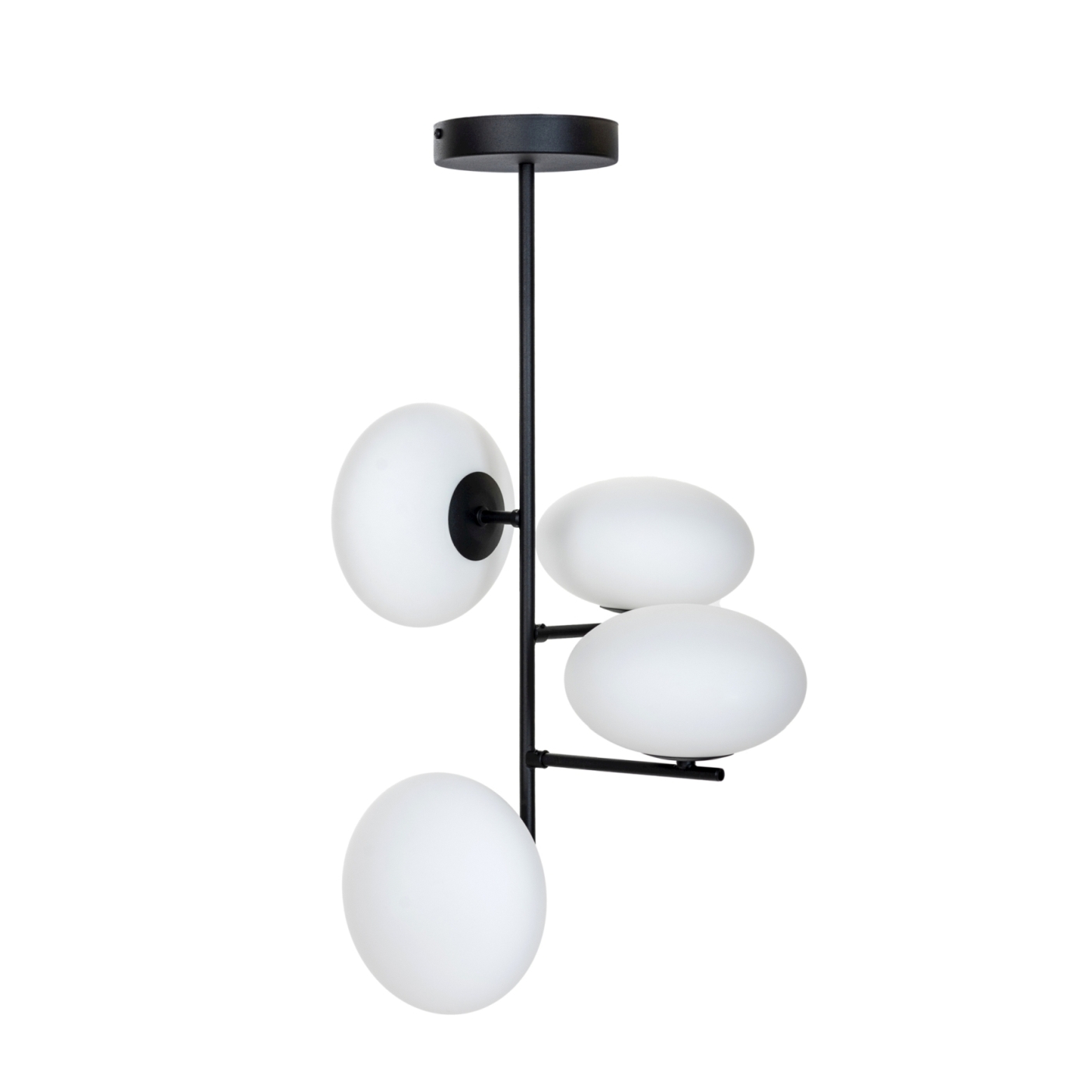 Lampa sufitowa z płaskimi kloszami typu ufo ZM 1200 z serii OMI 