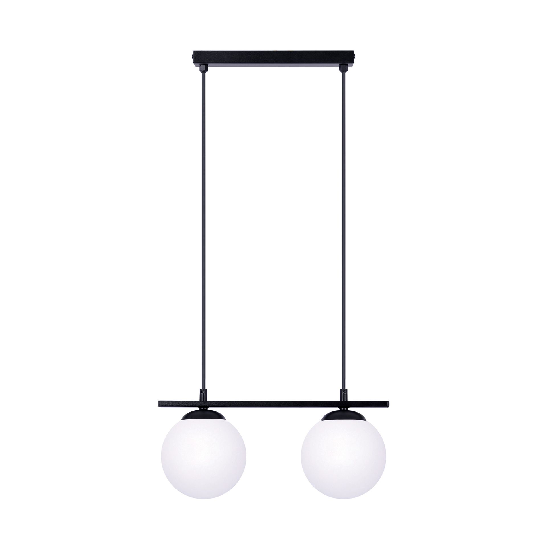 Podwójna, kulista lampa wisząca do jadalni ZM 1208 z serii GLOBE 