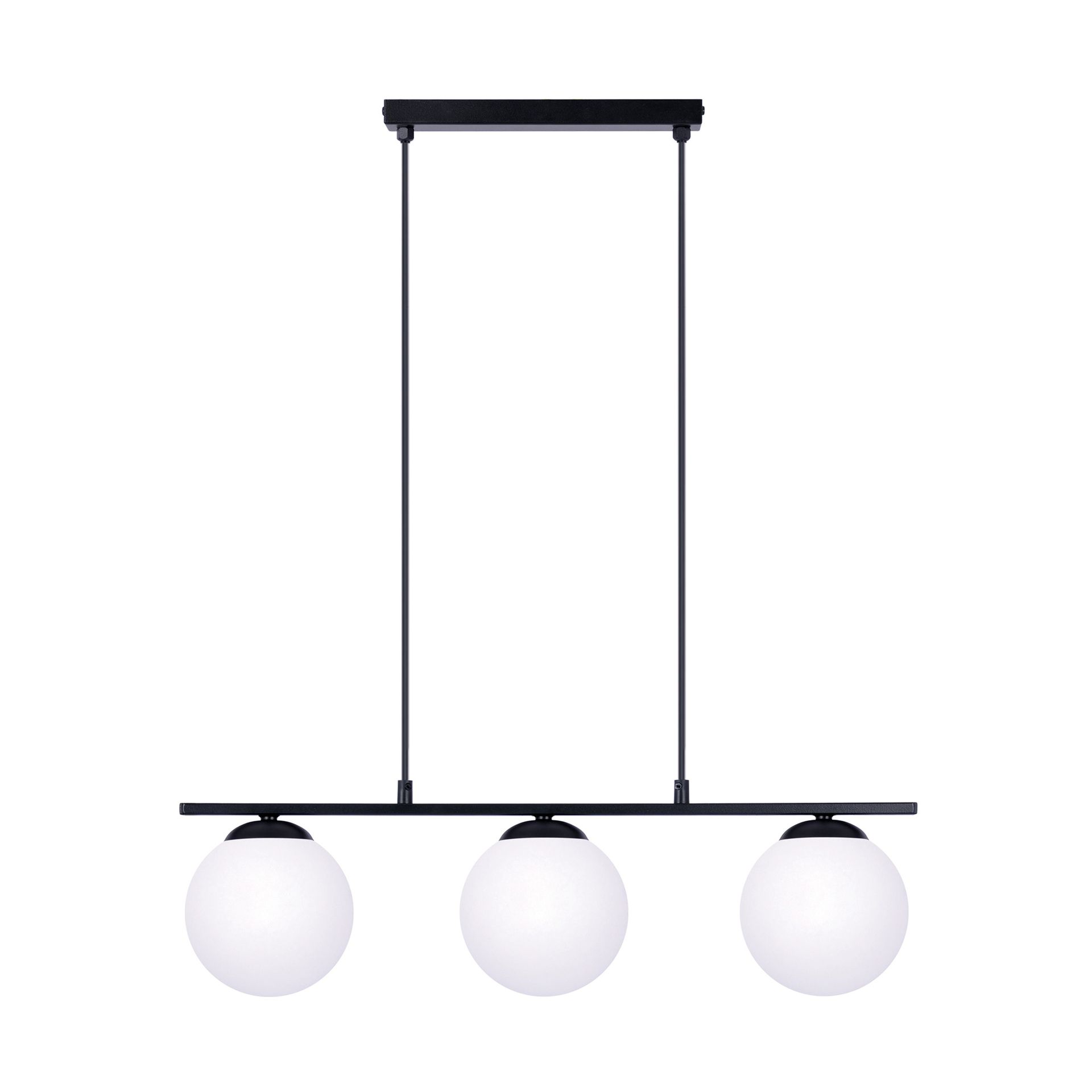 Lampa wisząca o poziomym układzie, nad stół ZM 1209 z serii GLOBE 