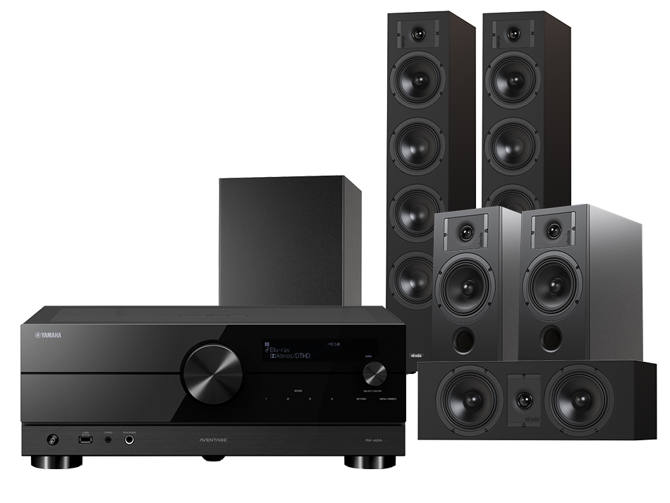 Yamaha RX-A2A + Diva 6 + 3 + 7 + Basso 880