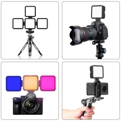 Puluz Lampa studyjna  Puluz Lampa LED RGB do aparatu PU560B PU560B