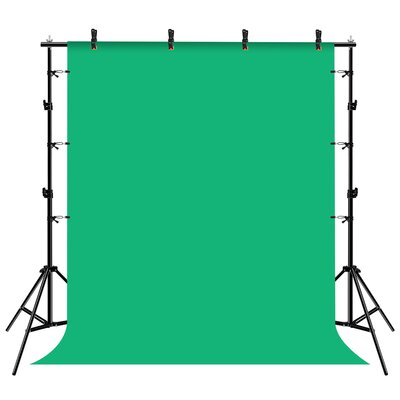 Puluz Puluz Zestaw/Statyw do mocowania tła fotograficznego 2x2m + tła fotograficzne 3 szt PKT5204 026434