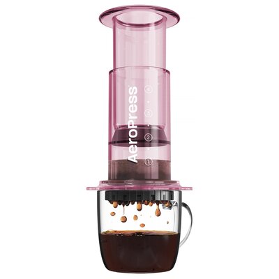Zaparzacz AEROPRESS Clear Różowy