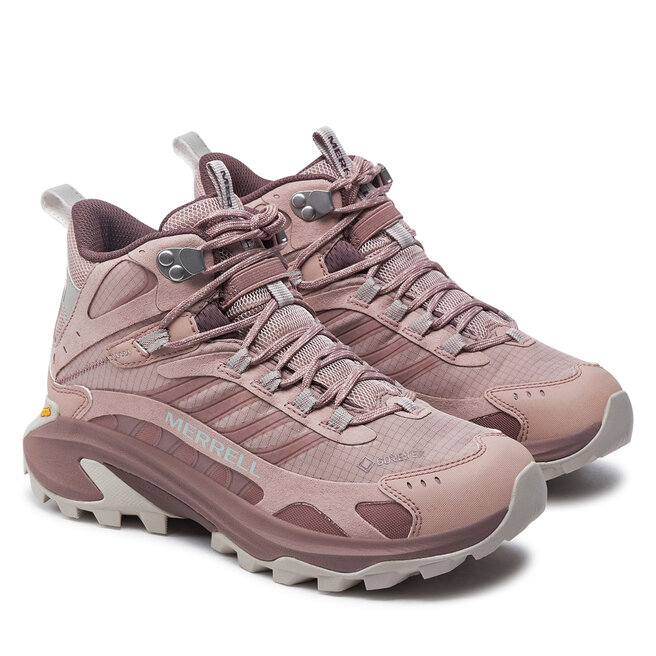 Trekkingi Merrell Moab Speed 2 Mid Gtx GORE-TEX J038230 Różowy