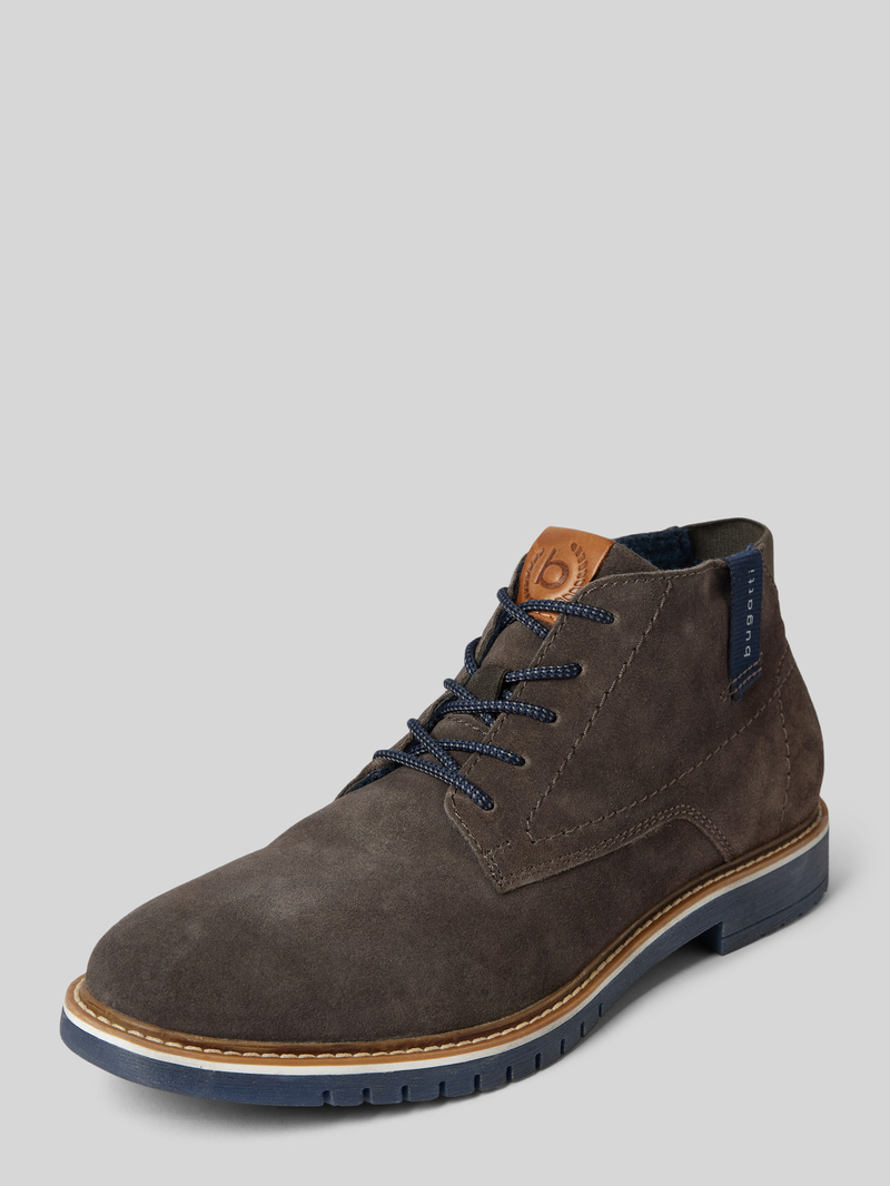 Buty sznurowane ze skóry model ‘Caj’