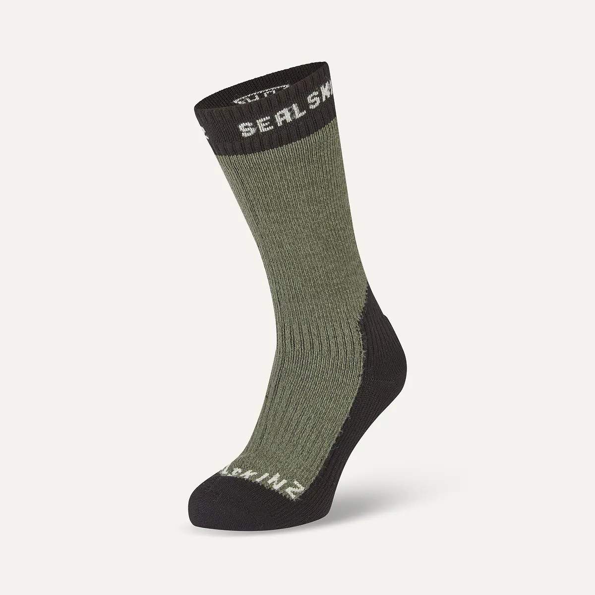 Wodoodporne skarpety SealSkinz Stanfield Rozmiar skarpet: 43-46 / Kolor: czarny/zielony