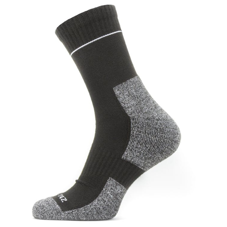 Skarpetki SealSkinz Morston Rozmiar skarpet: 47-49 / Kolor: czarny/szary