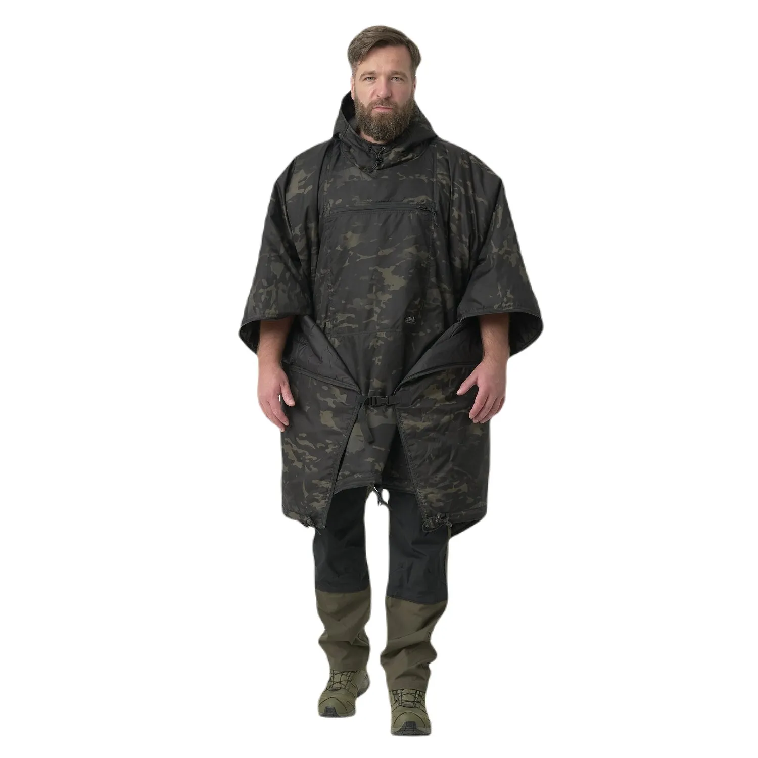 Poncho Helikon-Tex SWAGMAN ROLL - Multicam Black