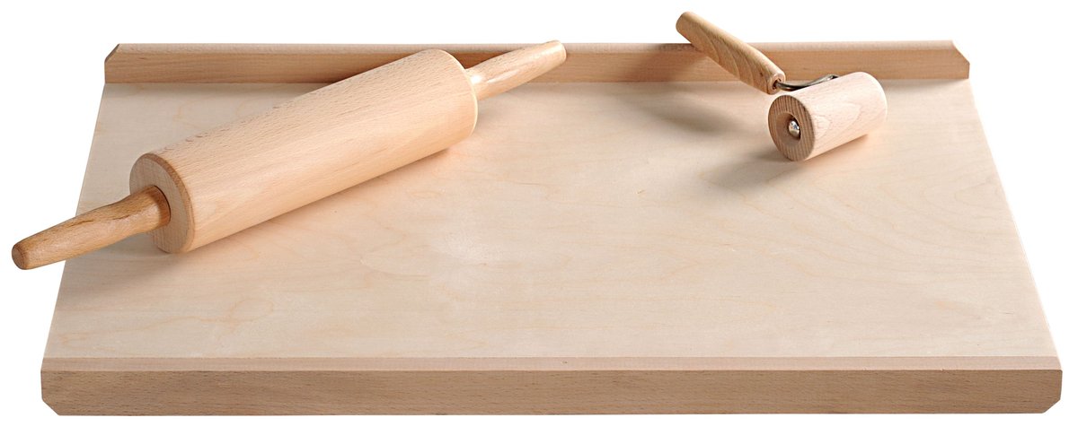 Kesper stolnica kuchenna 58x38 cm do wyrabiania ciast z rantami drewno klejone 68126