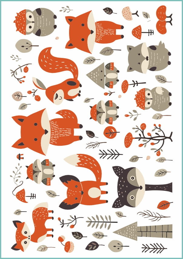 Tatuaże zmywalne, tymczasowe zwierzęta 02