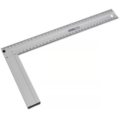 Kątownik Stolarski Aluminiowy 350 MM Stalco