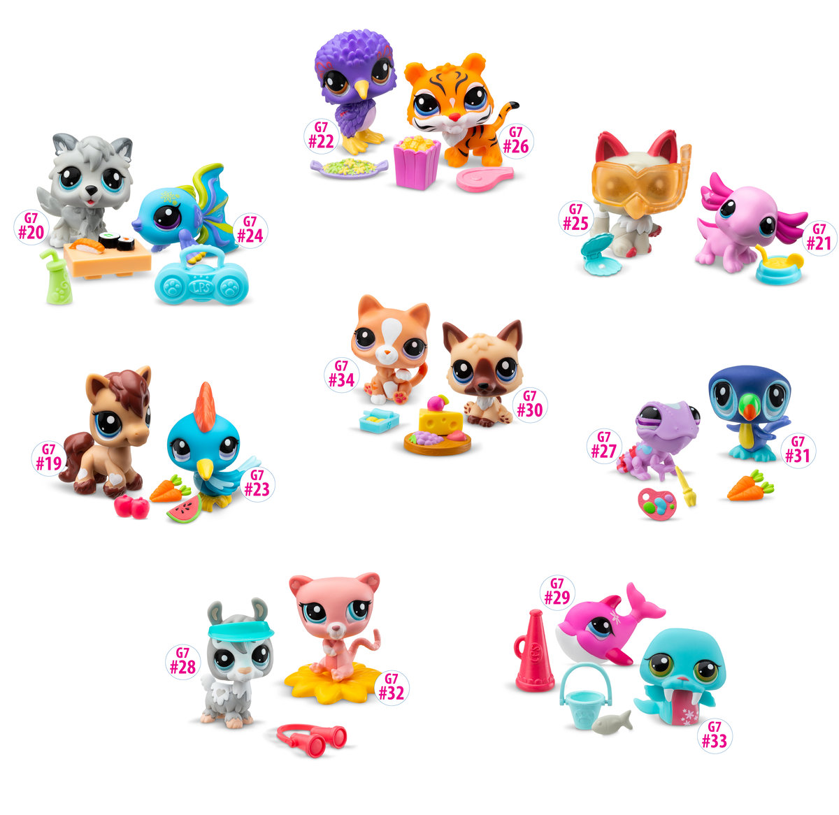 TM TOYS, LPS ZESTAW 2 FIGUREK