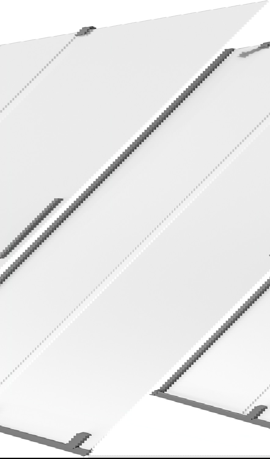 Mexen Velar parawan nawannowy 2-skrzydłowy rozsuwany 140 x 150 cm, szron, gun metal - 896-140-000-31-95