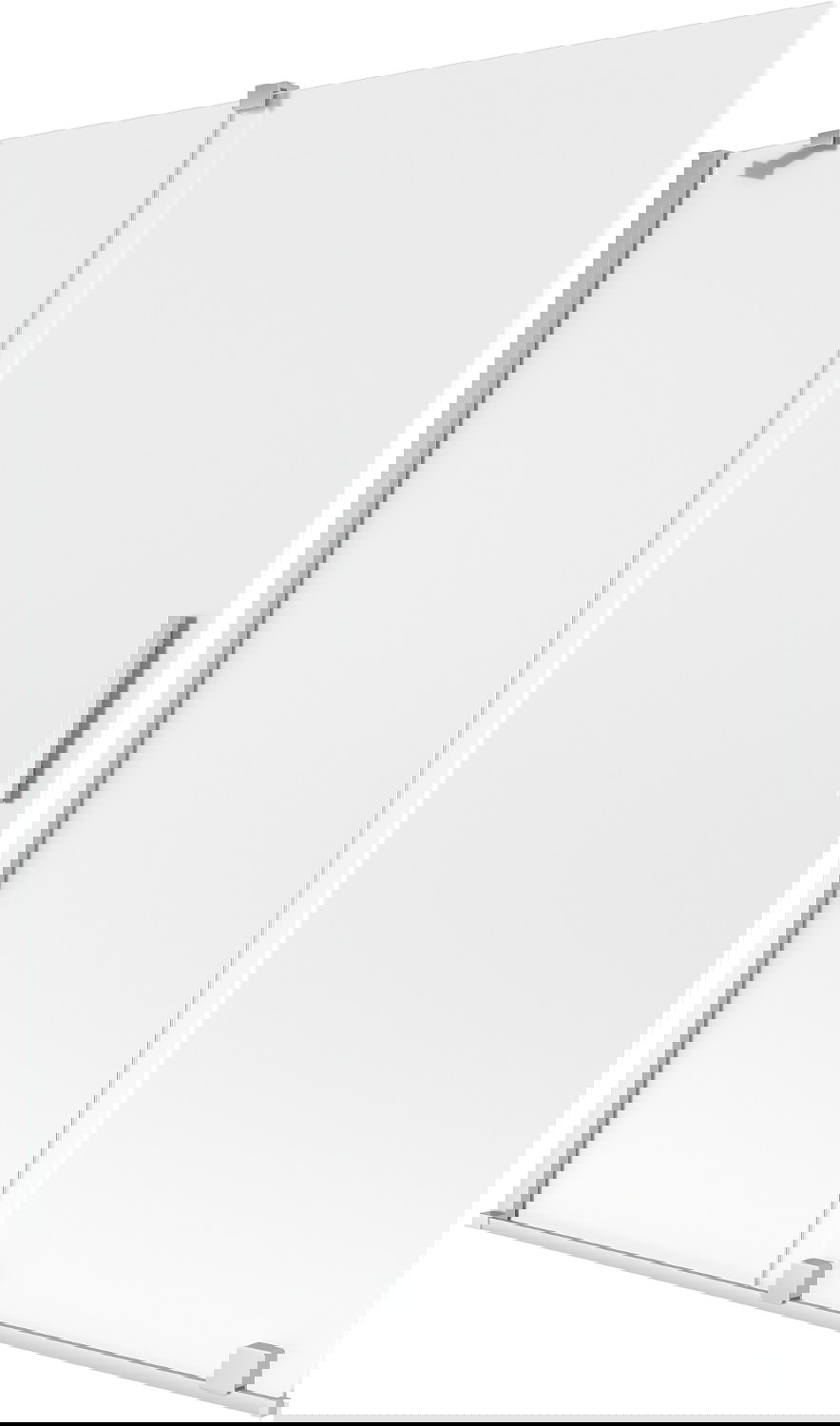 Mexen Velar parawan nawannowy 2-skrzydłowy rozsuwany 140 x 150 cm, szron, chrom - 896-140-000-31-01