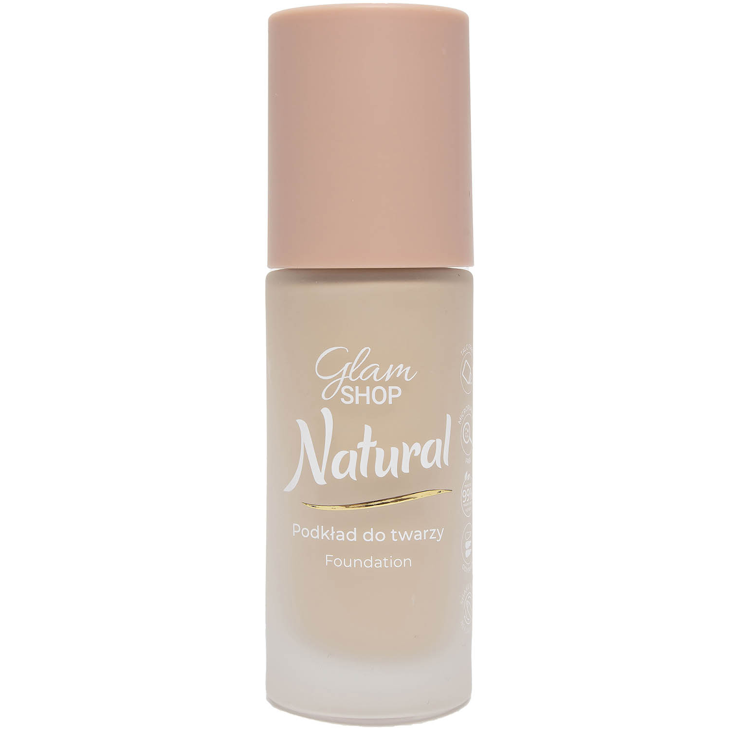 Glam Shop Podkład do twarzy Natural Biszkoptowy 2