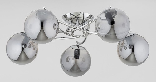 Savi lampa sufitowa 5xE14 chrom 63251