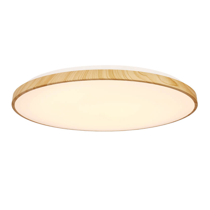 Plafon sufitowy do salonu Tens 16-33949 Candellux LED 48W 3000-6000K drewniany