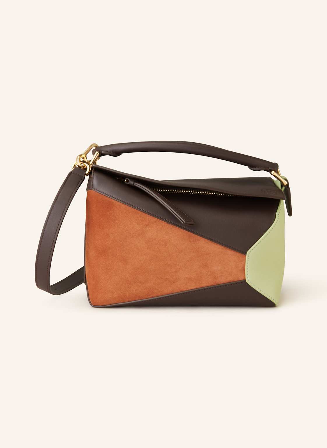 Loewe Torebka Puzzle Edge Small braun