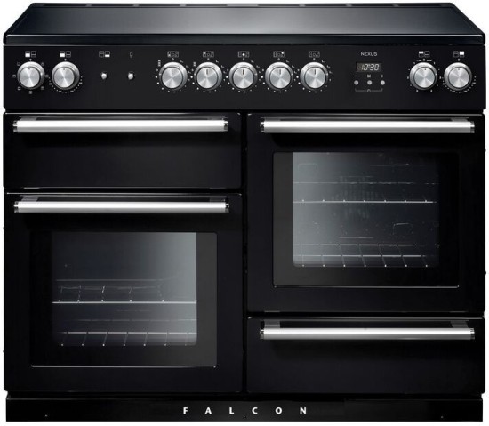 Kuchnia z płytą indukcyjną FALCON Nexus 110 Czarny chrom NEX110EIBL/C-EU