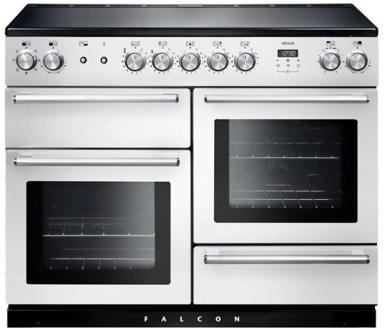 Kuchnia z płytą indukcyjną FALCON Nexus 110 Biały chrom NEX110EIWH/C-EU