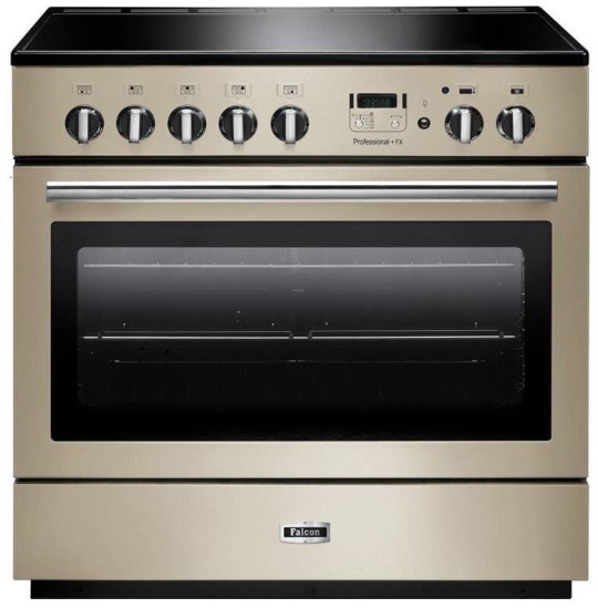 Kuchnia z płytą indukcyjną FALCON Professional Plus FX 90 Kremowy chrom PROP90FXEICR/C-EU