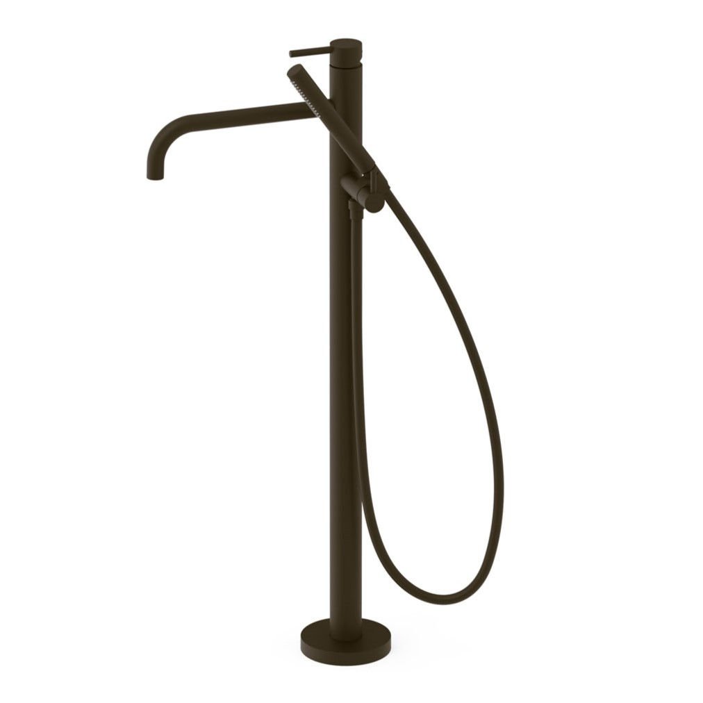 Bateria wannowa wolnostojąca Tres Study czarny brąz 26247005KMB