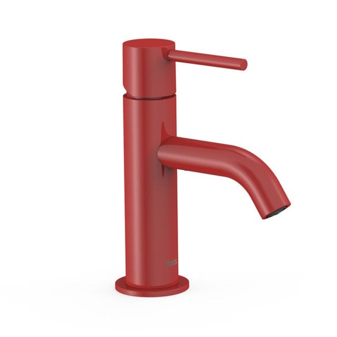 Bateria umywalkowa Tres Study czerwony połysk 26290301TRO