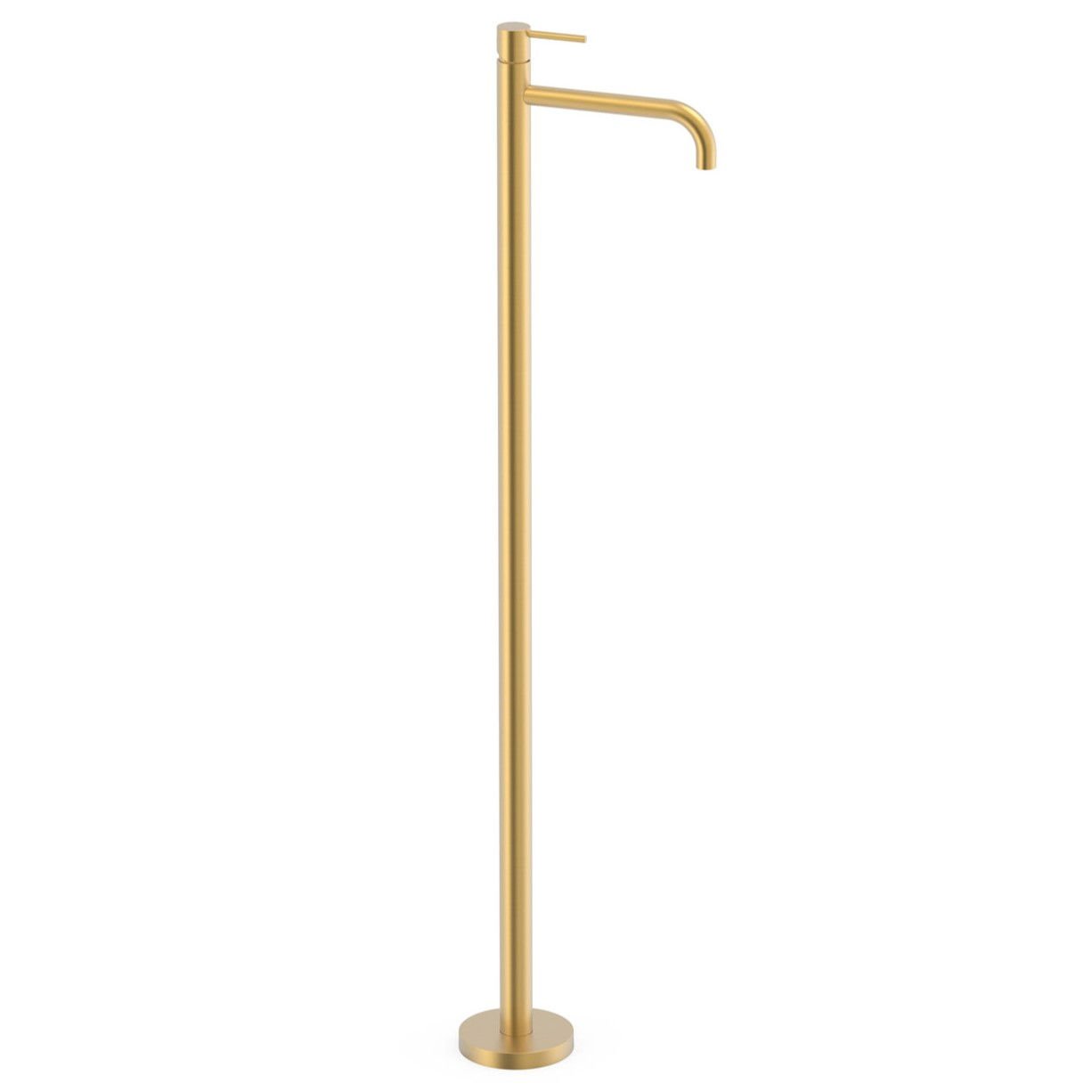 Bateria umywalkowa wolnostojąca Tres Study złoty mat 26285305OM