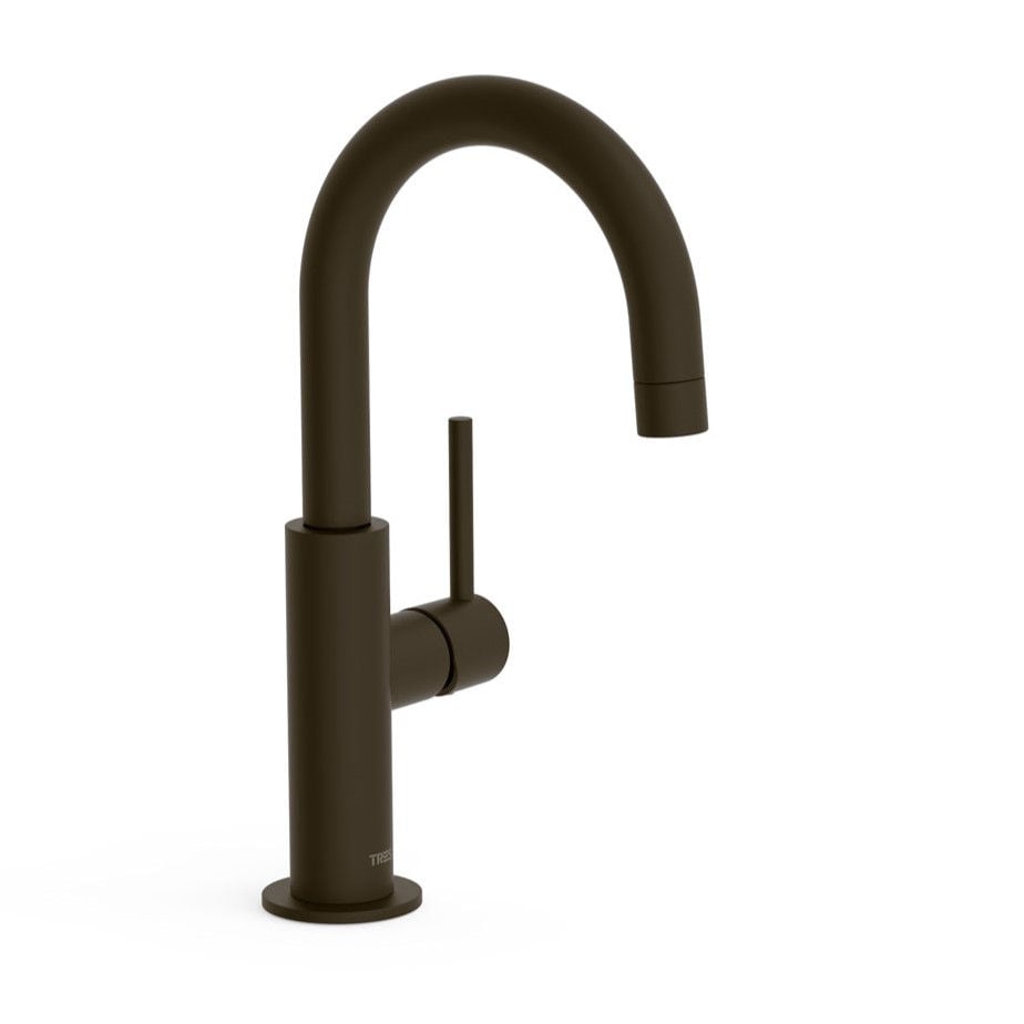 Bateria umywalkowa Tres Study czarny brąz 26290403KMB