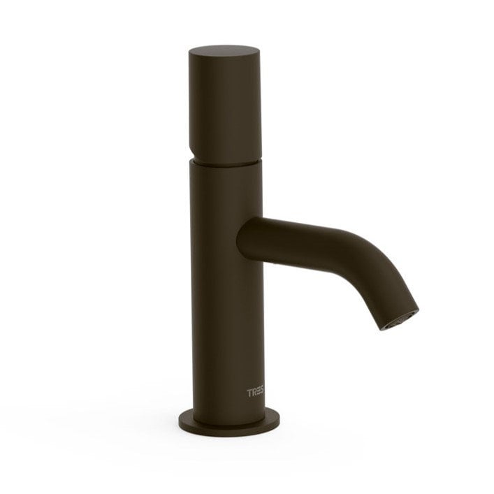 Bateria umywalkowa Tres Study czarny brąz 26190301KMB