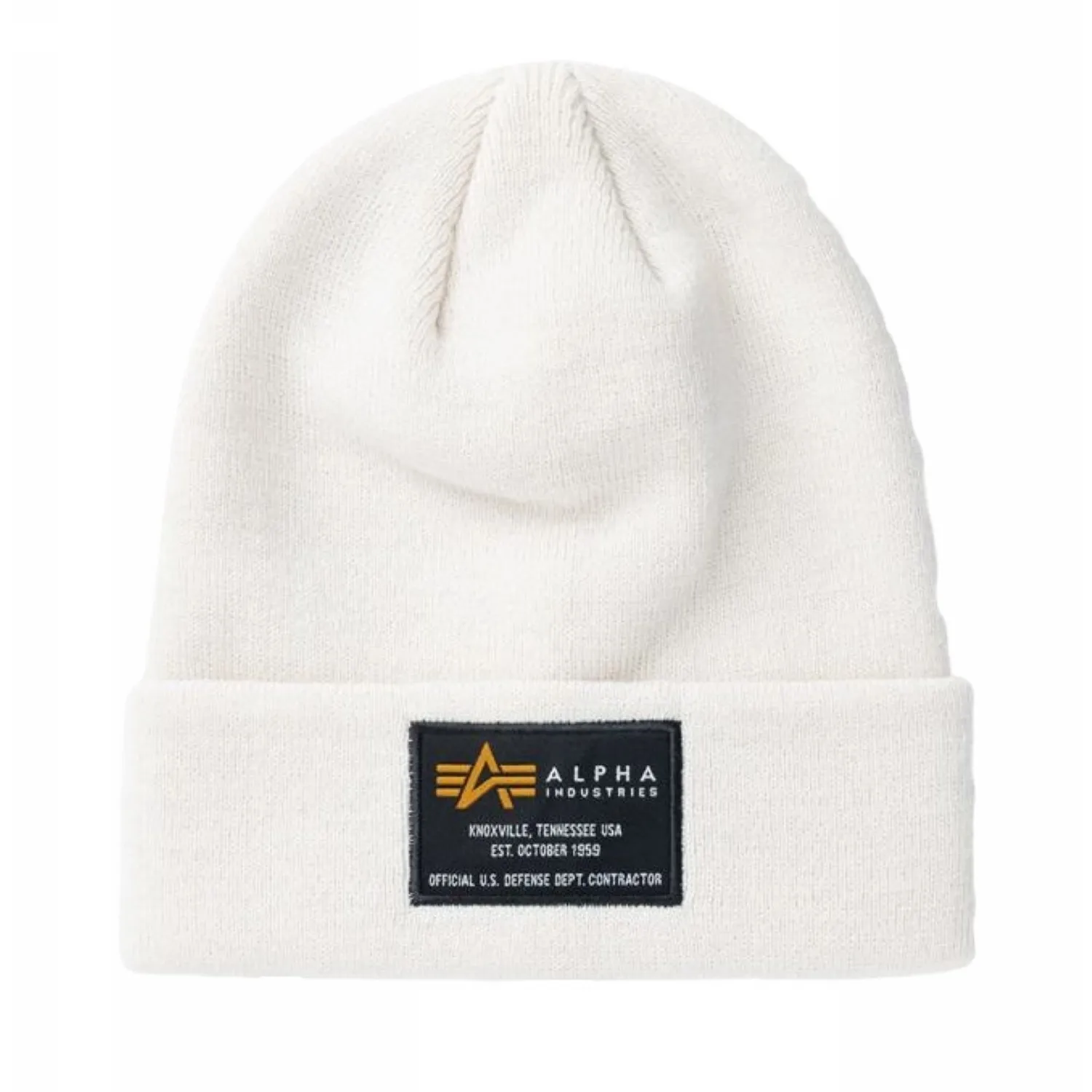 Czapka zimowa Alpha Industries Crew 128924 578 - Jet Stream White