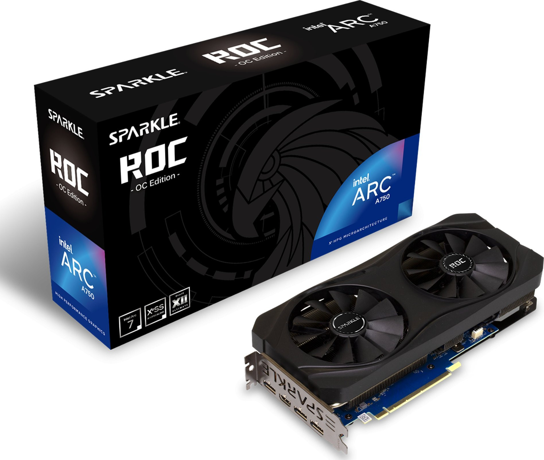 SPARKLE Intel ARC A750 8GB ROC OC