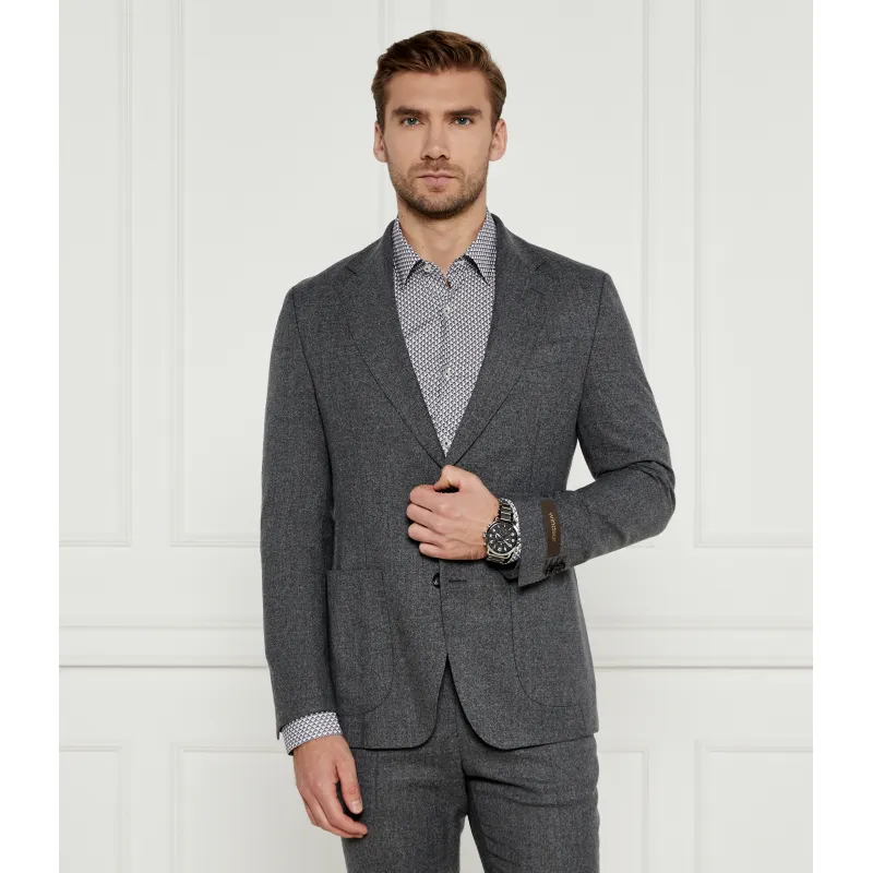 Windsor Wełniana marynarka Travel Slim Fit