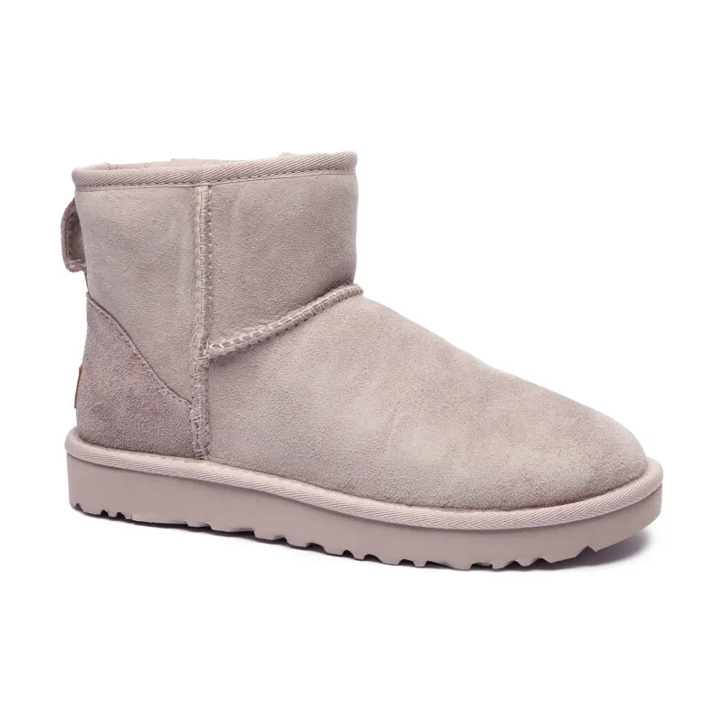 UGG Skórzane śniegowce Classic Mini II | z dodatkiem wełny