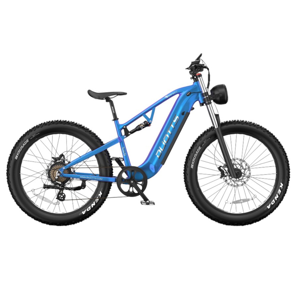 DUOTTS E26 Electric Bike  750W Motor  48V 20Ah Battery  26*4 0 inch Tires  55km/h Max Speed  120km Max Speed  Hydraulic Disc Br