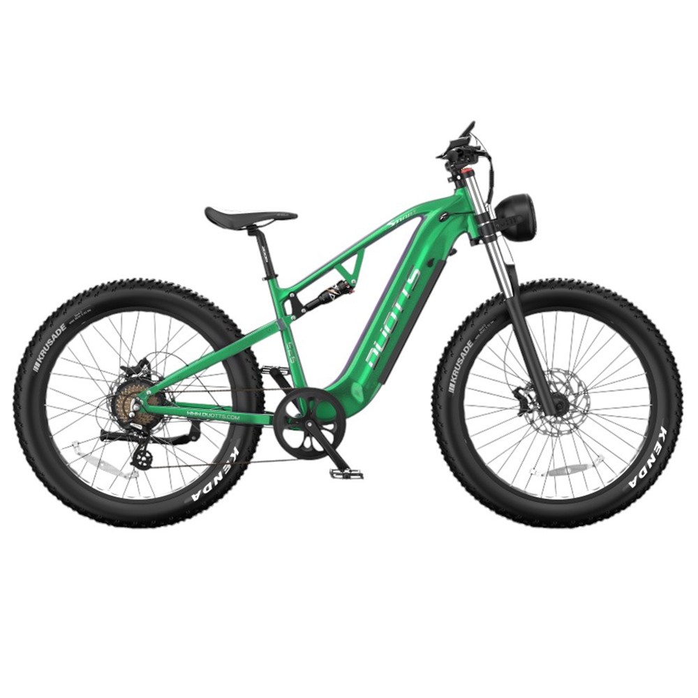 DUOTTS E26 Electric Bike  750W Motor  48V 20Ah Battery  26*4 0 inch Tires  55km/h Max Speed  120km Max Speed  Hydraulic Disc Br