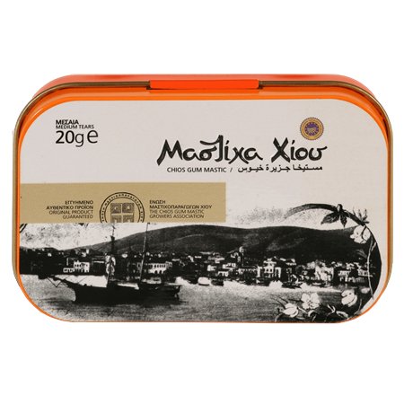 Mastyks z Chios - żywica 20g (M) PDO Metalbox