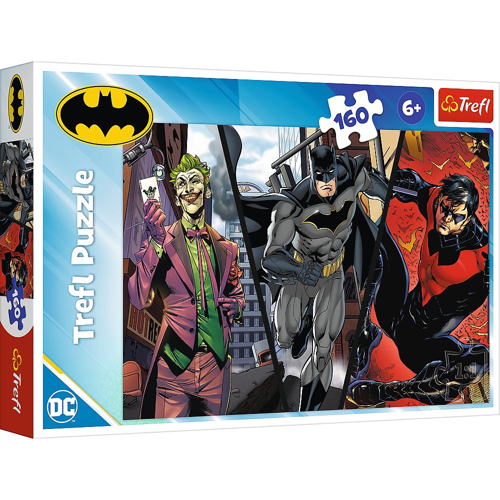 Puzzle, Trefl, Batman gotowy do akcji, 160 el.